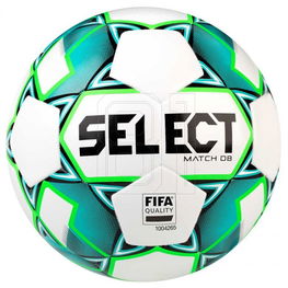 Futbolo kamuolys baltas–žalias FIFA standartų 5 dydžio Select