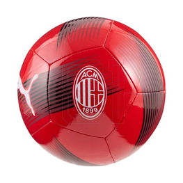 Futbolo kamuolys raudonas treniruotėms su AC Milan logotipu Puma
