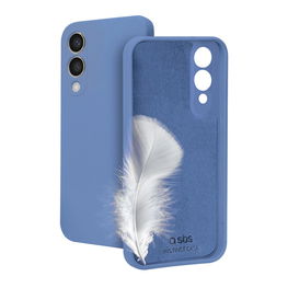 Dėklas telefonui mėlynas silikoninis lengvas Samsung Galaxy S25 Edge SBS