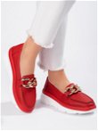 Raudoni moteriški batai