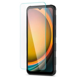 Grūdintas stiklas telefonui skaidrus 2 vnt. Samsung Xcover 7 Spigen