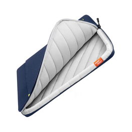 Nešiojamojo kompiuterio dėklas tamsiai mėlynas 13–14″ su paminkštinimu Tech-Protect