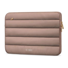 Nešiojamojo kompiuterio dėklas rudas paminkštintas 13–14" Tech-Protect