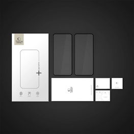 Grūdintas stiklas juodas Motorola Moto G86 5G ekranui 2 vnt. Tech-Protect