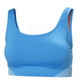 Bikinių liemenėlė mėlyna sportinio tipo plaukiojimui Helly Hansen