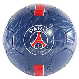 Futbolo kamuolys mėlynas su PSG logotipu treniruotėms Paris Saint-Germain