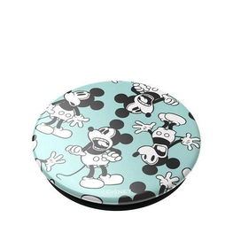 Telefono laikiklis mėtų spalvos su Mickey raštu Popsockets