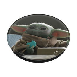 Telefono laikiklis su The Child“ dizainu ir atrama Popsockets