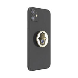 Telefono laikiklis su emaliuotu Hamsos simboliu Popsockets