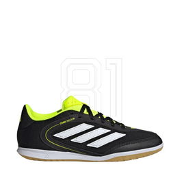 Futbolo bateliai vaikams juodi vidaus aikštelėms adidas Copa