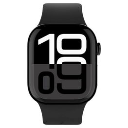 Dirželis laikrodžiui juodas silikoninis Apple Watch 44–49 mm Spigen
