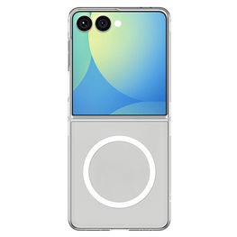 Dėklas skaidrus su MagSafe Samsung Galaxy Z Flip 7 telefonui Spigen