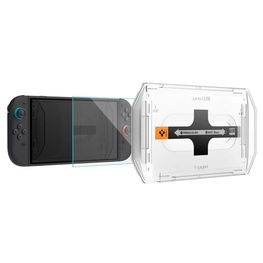 Grūdintas stiklas ekranui Nintendo Switch 2“ – skaidrus, 2 vnt., Spigen