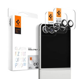 Kameros stikliuko apsauga juoda Samsung Galaxy Z Flip 7, 2 vnt., Spigen