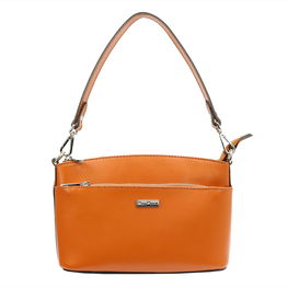 Odinė rankinė moterims oranžinė kasdienai MiaMore (GG45638)