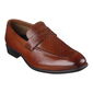 Odiniai rudi vyriški loafer batai kasdienai Skechers (SW1525953)