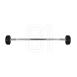 Svorinė štanga su guminiu paviršiumi 20 kg jėgos treniruotėms HMS