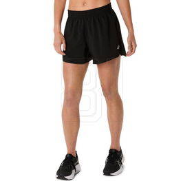 Šortai moterims juodi lengvo audinio bėgimui Asics