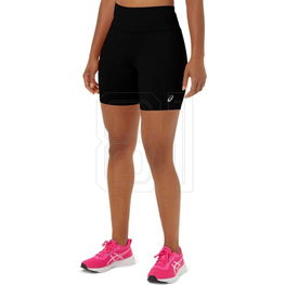 Sportinės tamprės šortai juodi moterims bėgimui Asics