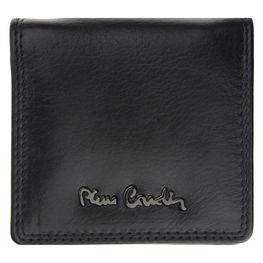 Piniginė juoda odinė kasdienai Pierre Cardin