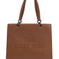 Rankinė tote tipo ruda iš natūralios odos kasdienai The Tote Bag