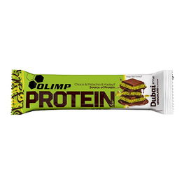 Baltyminis batonėlis su šokoladu ir pistacijomis 25x40g Olimp