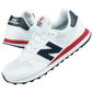 Laisvalaikio batai balti su paminkštintu padu vyrams New Balance (SW799767)