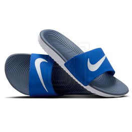 Šlepetės mėlynos spalvos su paminkštintu padu poilsiui Nike