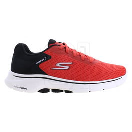 Laisvalaikio batai raudoni orui laidūs vaikščiojimui Skechers