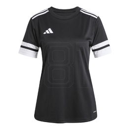 Sportiniai marškinėliai moterims juodi su kvėpuojančiu audiniu adidas