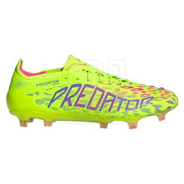 Futbolo batai geltoni sintetiniai suvarstomi žolei adidas Predator