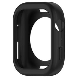 Laikrodžio dėklas juodas silikoninis Apple Watch 46 mm (Series 10)
