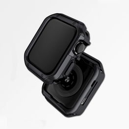 Apsauginis juodas dėklas Apple Watch 41 mm laikrodžiui (7/8/9 serija)
