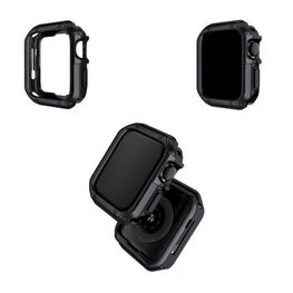 Apsauginis juodas dėklas Apple Watch 49 mm (Ultra 1/2) laikrodžiui