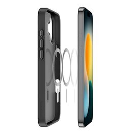 Dėklas telefonui juodas su MagSafe funkcija iPhone 17 Yind