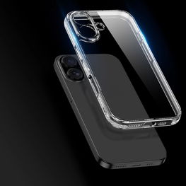 Dėklas telefonui skaidrus silikoninis apsauginis iPhone 17 Clin