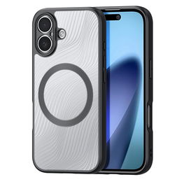 Dėklas telefonui juodas su magnetiniu žiedu iPhone 17 Aimo