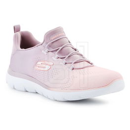 Laisvalaikio batai rožiniai su tampriu viršumi moterims Skechers