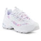 Laisvalaikio batai balti su spalvotomis detalėmis moterims Skechers (SW1597990)
