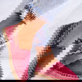 Espadrilės BIG STAR tamsiai rausvos