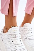 Patogūs moteriški sportiniai batai GOE Baltai smėlio spalvos