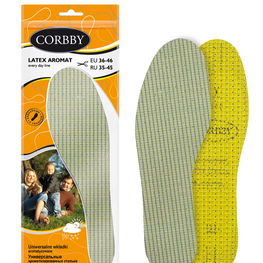 Corbby LATEX AROMAT vidpadžiai s su aromatine medžiaga