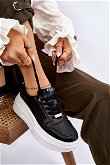 Moteriški klasikiniai sportiniai batai GOE juodi