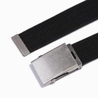 Vyriškas diržas - juodas (AMD3179)