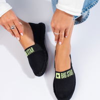 Juodos spalvos BIG STAR espadrilės (POL71594)
