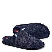 Klasikinės vyriškos šlepetės Big Star Tamsiai mėlynos (BSB22447)