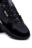 Vyriški klasikiniai sportiniai batai su Memory Foam Big Star juodi