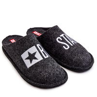 Klasikinės vyriškos šlepetės Big Star Juodos (BSB22732)