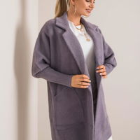 Paltas tamsiai pilkas vyriškas rudeniui