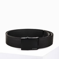Vyriškas ašutinio diržas - juodas (AMD3172)